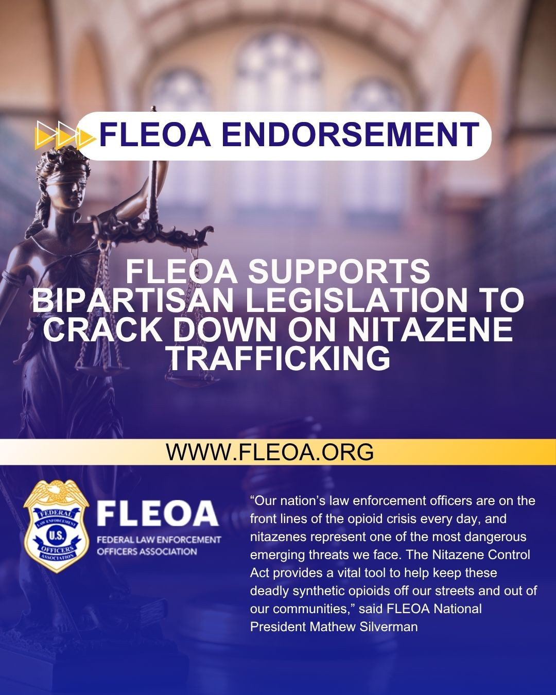 Federal - Check out this press release about the Nitazene Control Act ...