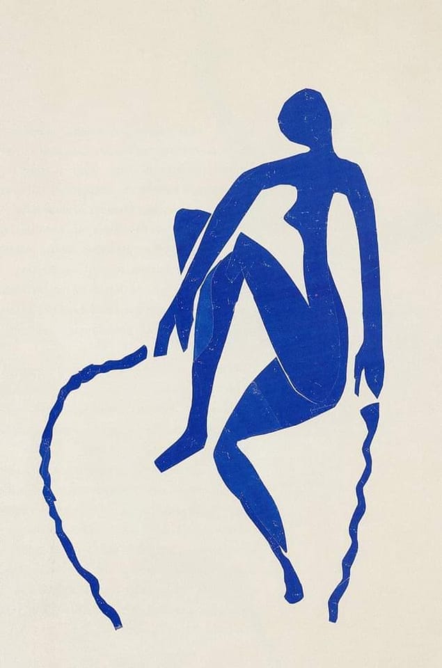 Henri Matisse | Petit Intérieur Bleu (Little Blue Interior) | 1952
