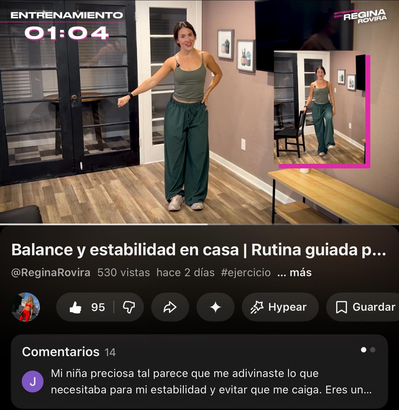 Regina Rovira - POOOR QUE USTEDES LO PIDIERON… rutinas más... | Facebook