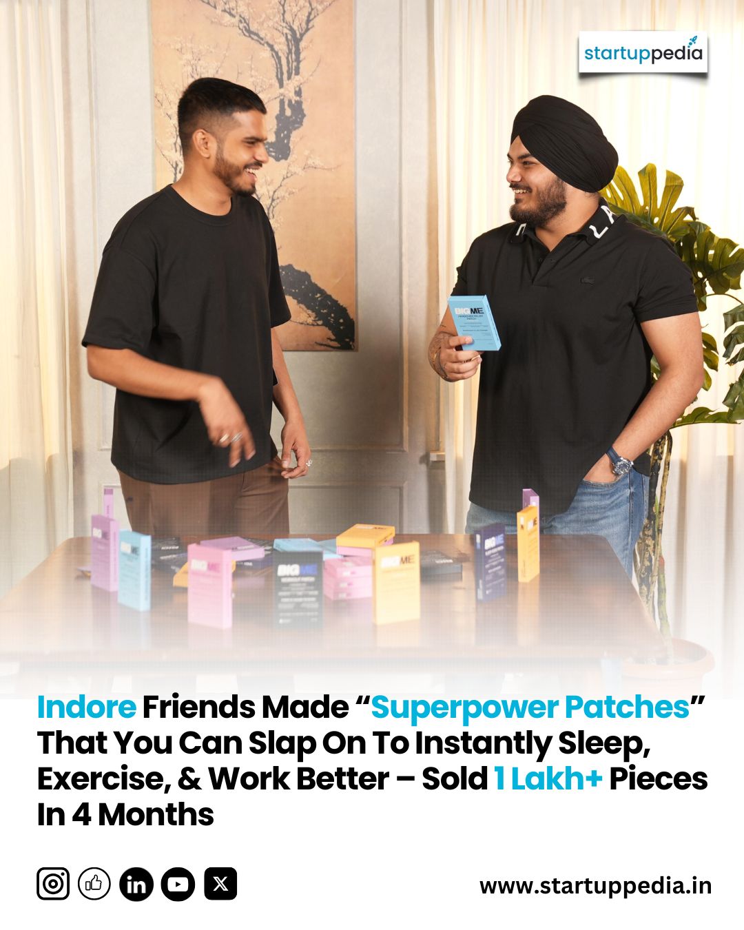 telewellness ms ipamorelin Founded in 2024, BIGME is an Indore-based next-generation lifestyle brand that offers science-based transdermal patches to combat stress, period pain, hangover headaches, restlessness, and inattentiveness. Hailing from Indore, Arjit Jain and Gurman Glutanex Sun Blocking Stick Supplies Size:Single Pack