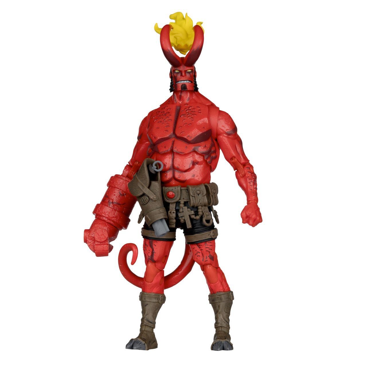 Here is a look at the McFarlane Toys Hellboy Platinum, it's one