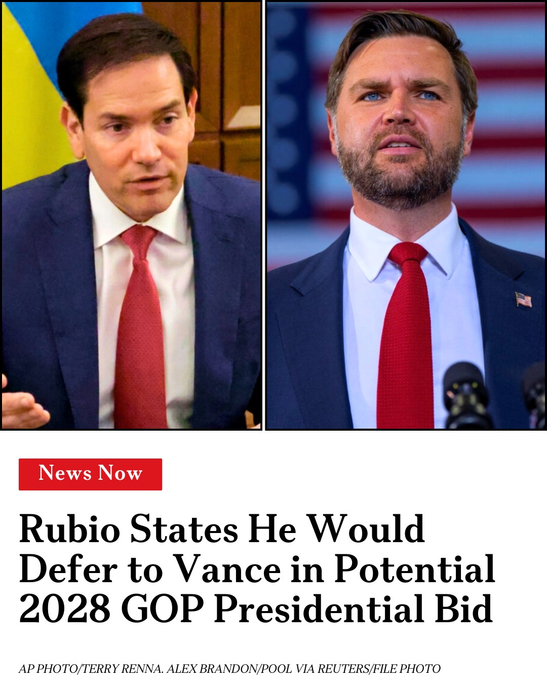 News Now - U.S. Secretary of State Marco Rubio stated in a... | Facebook