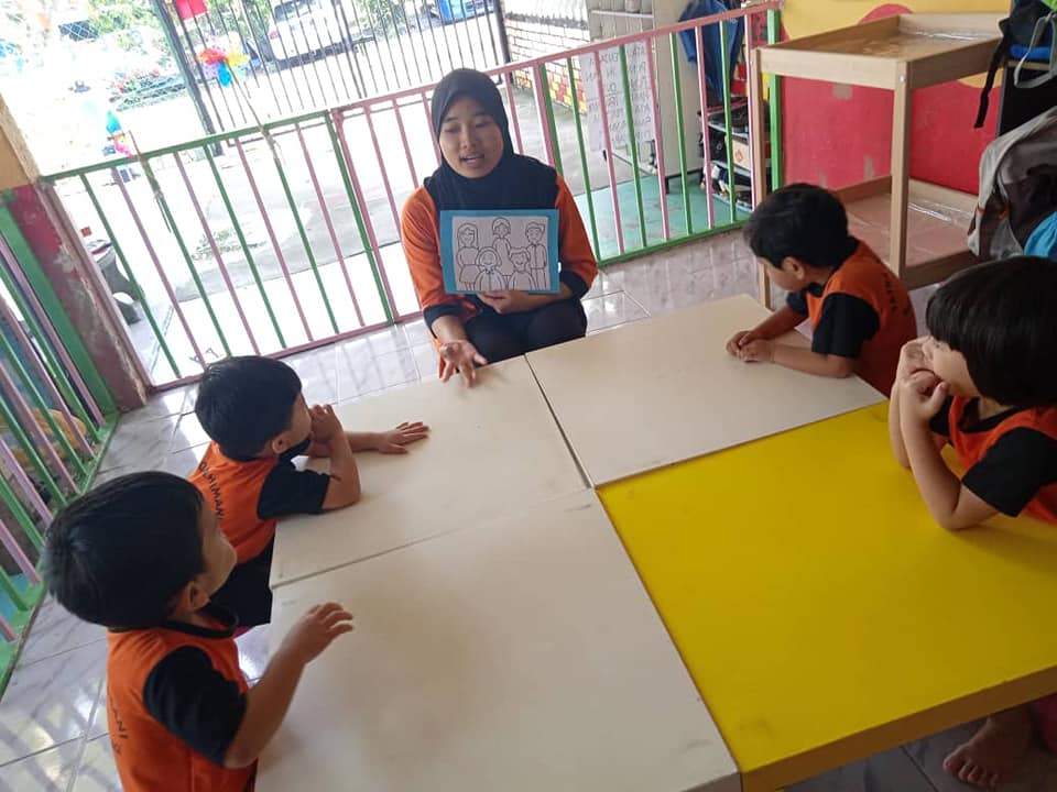 Aktiviti Bercerita Gambar Keluarga Taska Qaseh Imani Facebook