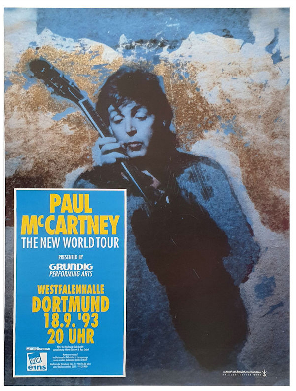 Paul McCartney's New World Tour at Giants Stadium in 1993