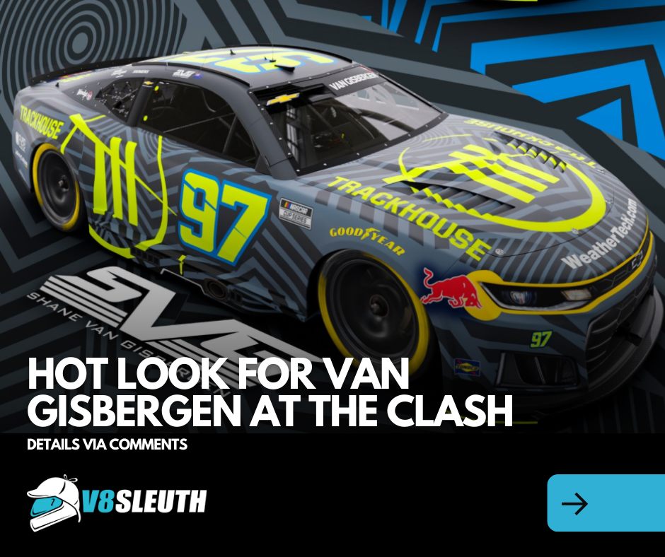 V8 - Ready for The Clash! 🔥 Trackhouse Racing unveils the bold new ...