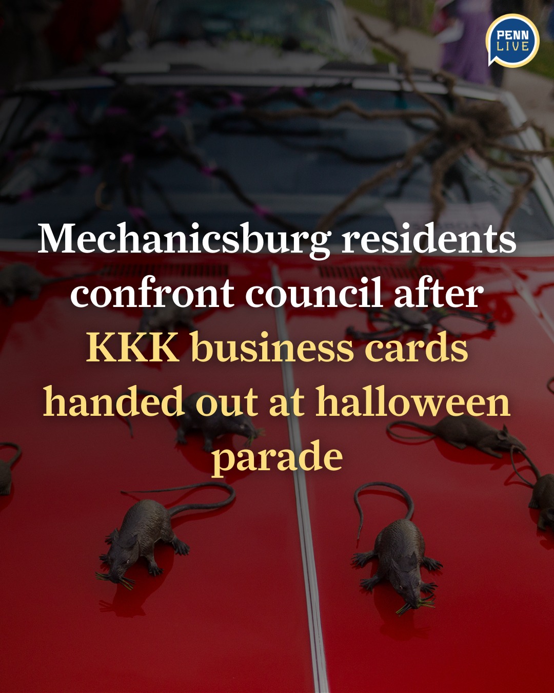 Kkk様 ゆきお まとめ売り【バラ売り購入前のコメント必須】 Mechanicsburg residents rally against hate after KKK cards found