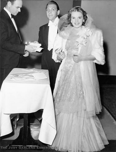 On This Day In Herstory. On April 22, 1941 Judy Garland was escorted by fiance David Rose to the Beverly Hills Hotel where they attended a wedding reception celebrating the nuptials of