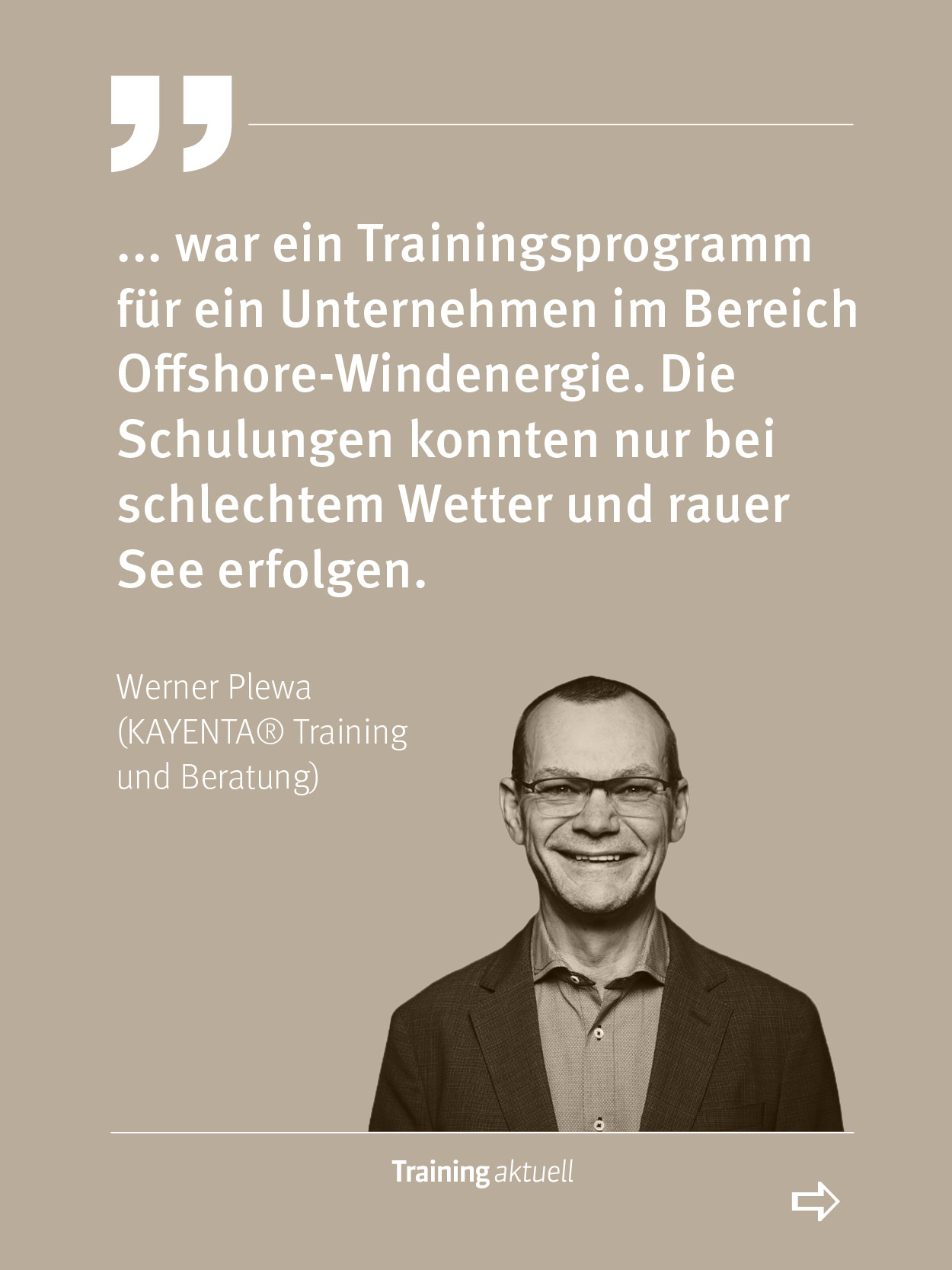 Training aktuell
