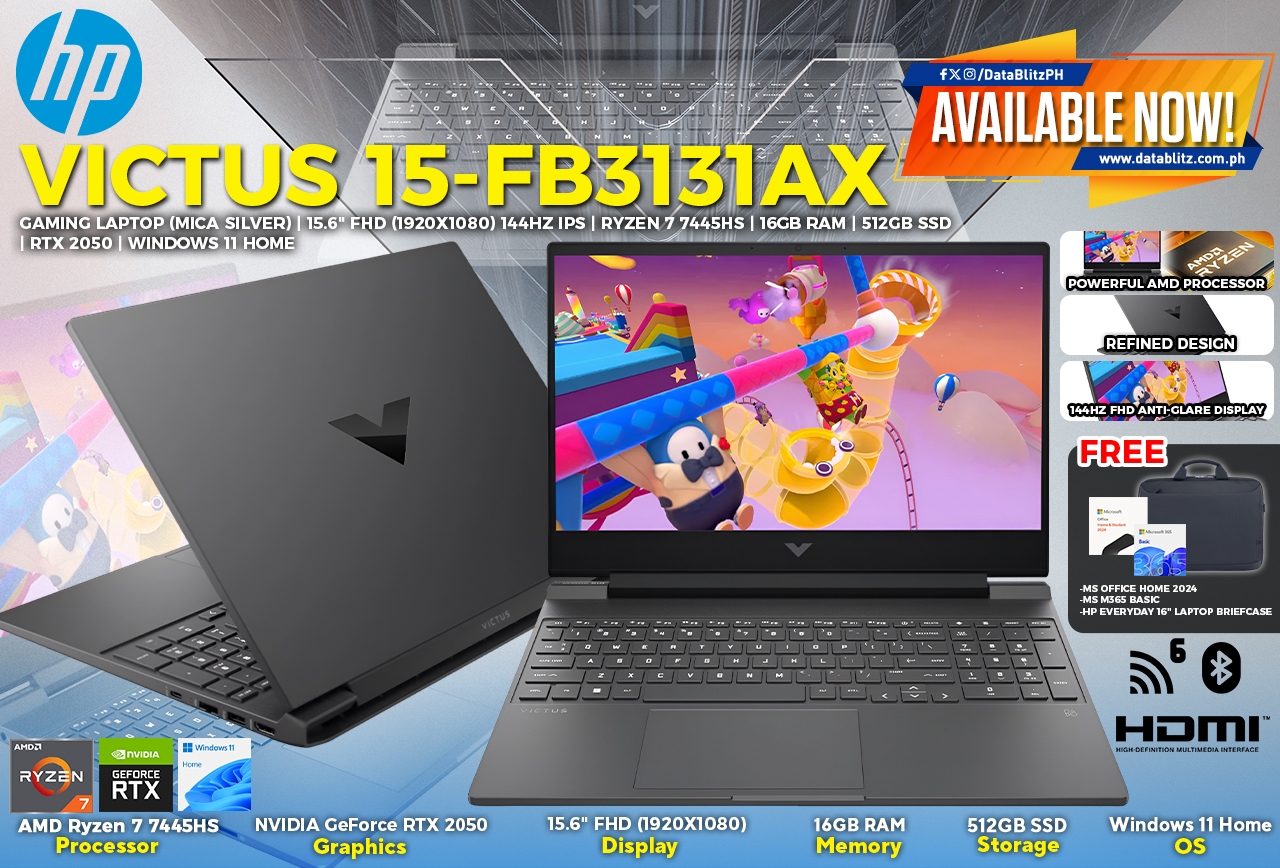 DataBlitz - 𝟓𝟏𝟐𝐆𝐁 𝐒𝐒𝐃 𝐅𝐎𝐑 𝐋𝐈𝐆𝐇𝐓𝐍𝐈𝐍𝐆-𝐅𝐀𝐒𝐓 𝐋𝐎𝐀𝐃 𝐓𝐈𝐌𝐄𝐒! 💻⚡️ HP Victus 15 ...