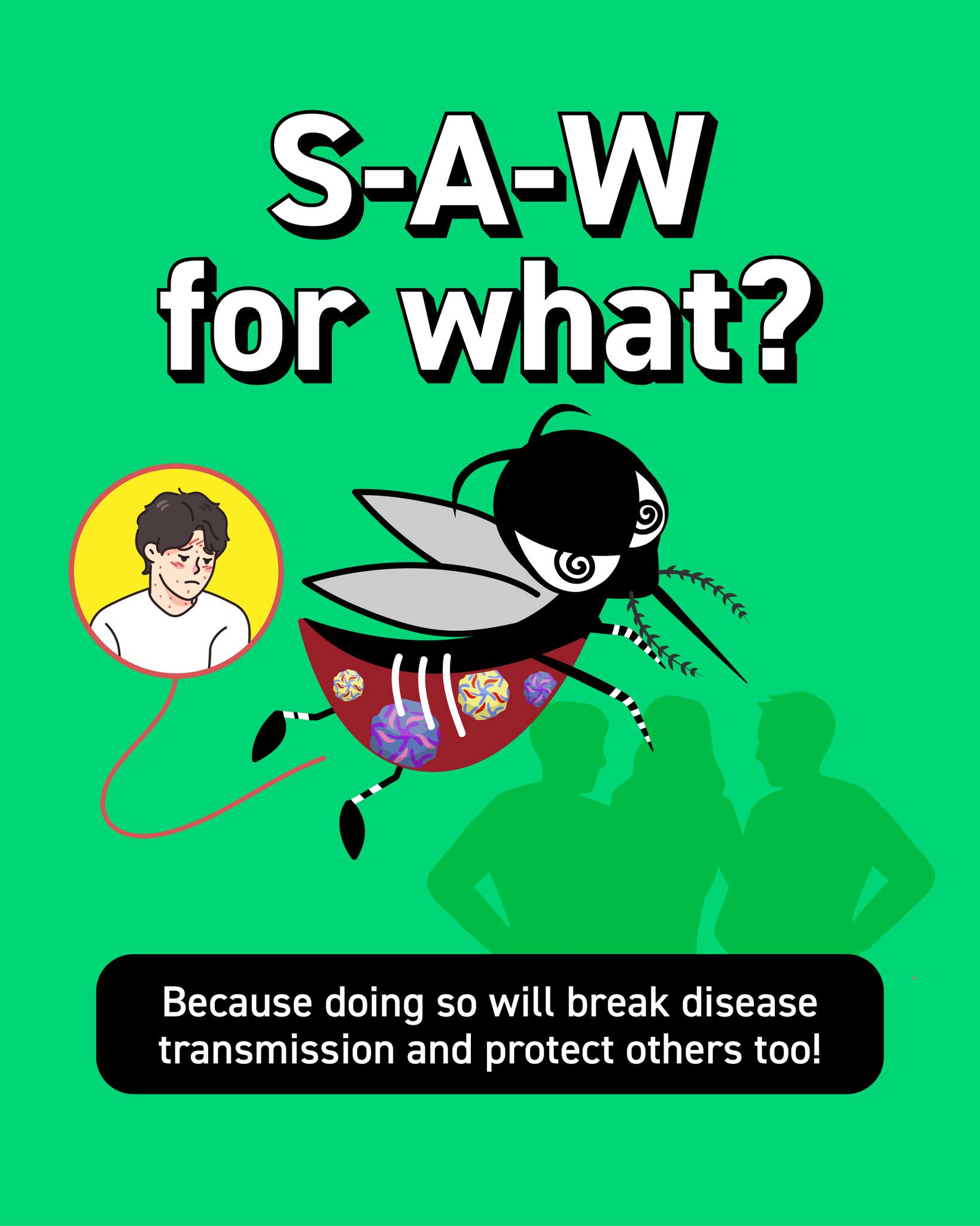 Female Aedes mosquitoes transmit... - Clean & Green Singapore | Facebook