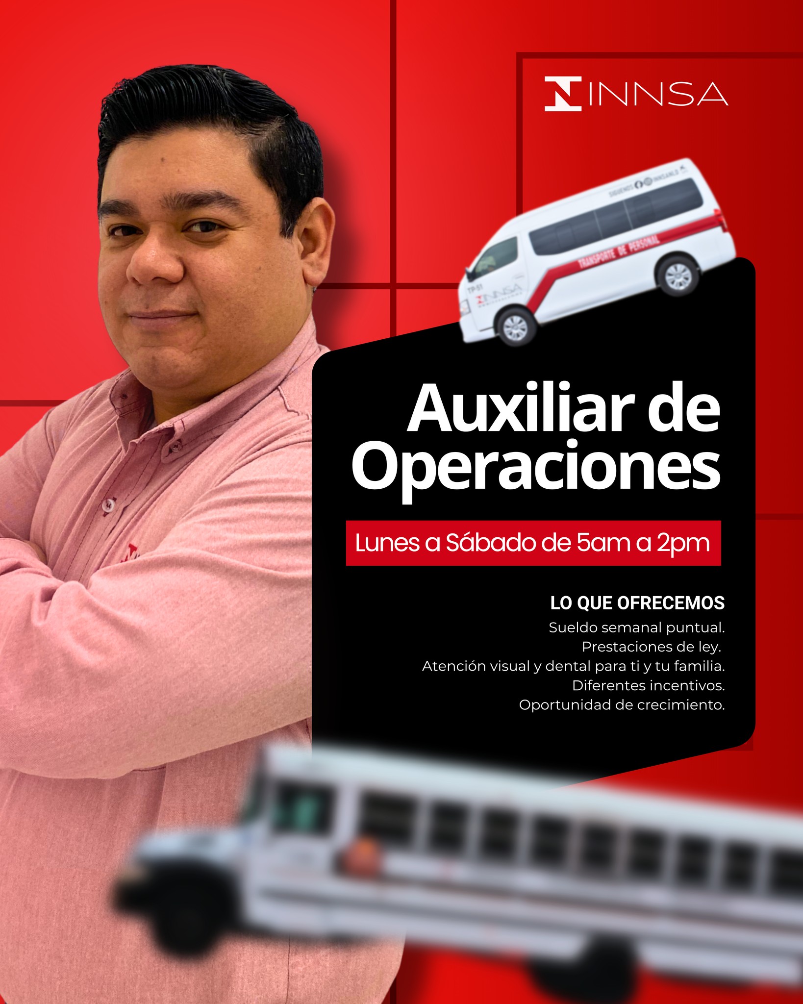 INNSA - ¡𝗨𝗻𝗲 𝘁𝘂 𝗽𝗮𝘀𝗶𝗼́𝗻 𝗮𝗹 𝗲𝗾𝘂𝗶𝗽𝗼 𝗾𝘂𝗲 𝗺𝘂𝗲𝘃𝗲 𝗮 𝗜𝗡𝗡𝗦𝗔! Requisitos: - 21 a ...