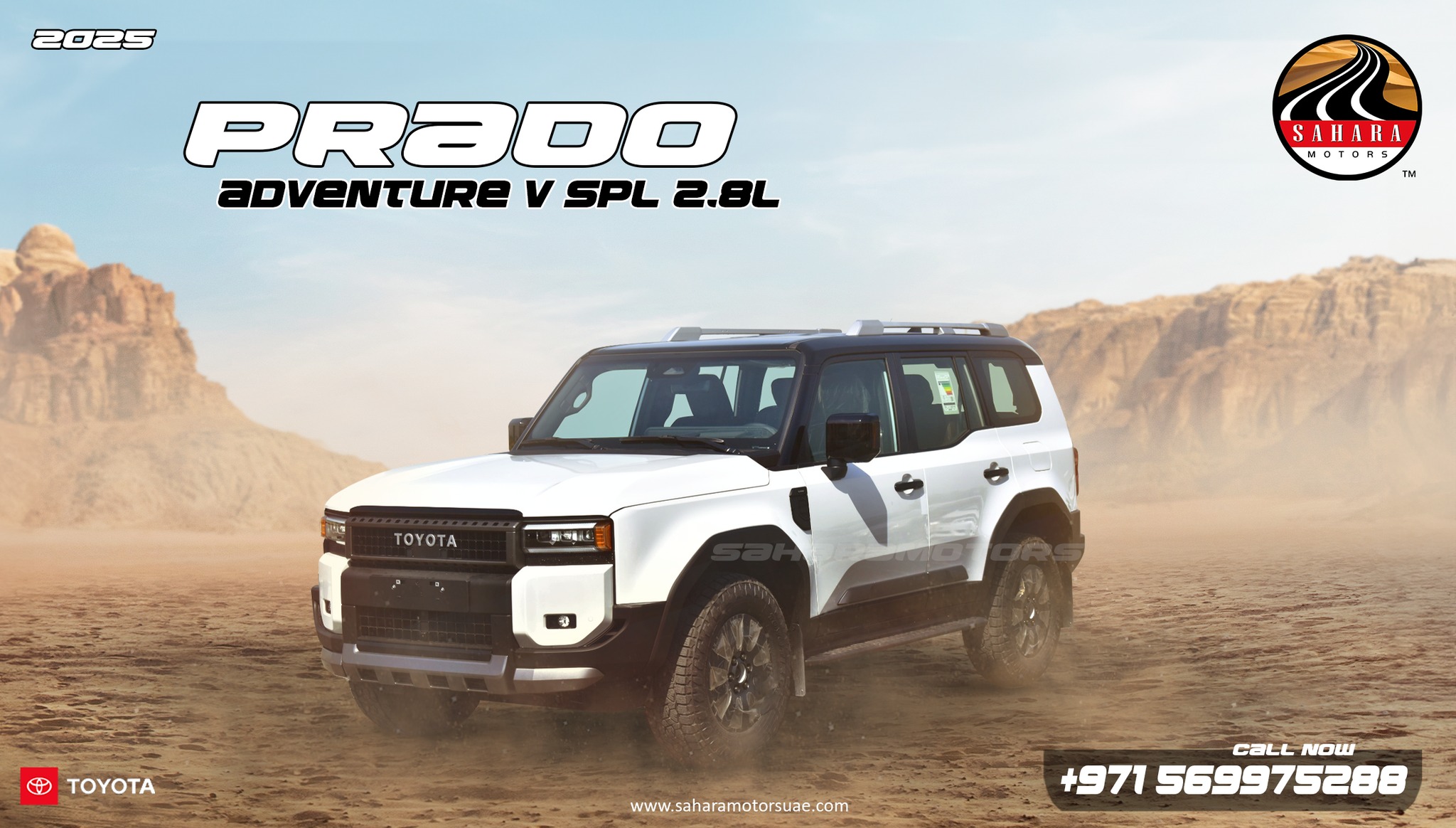 Sahara Motors - 2025 Toyota Prado Adventure V Special!... | Facebook