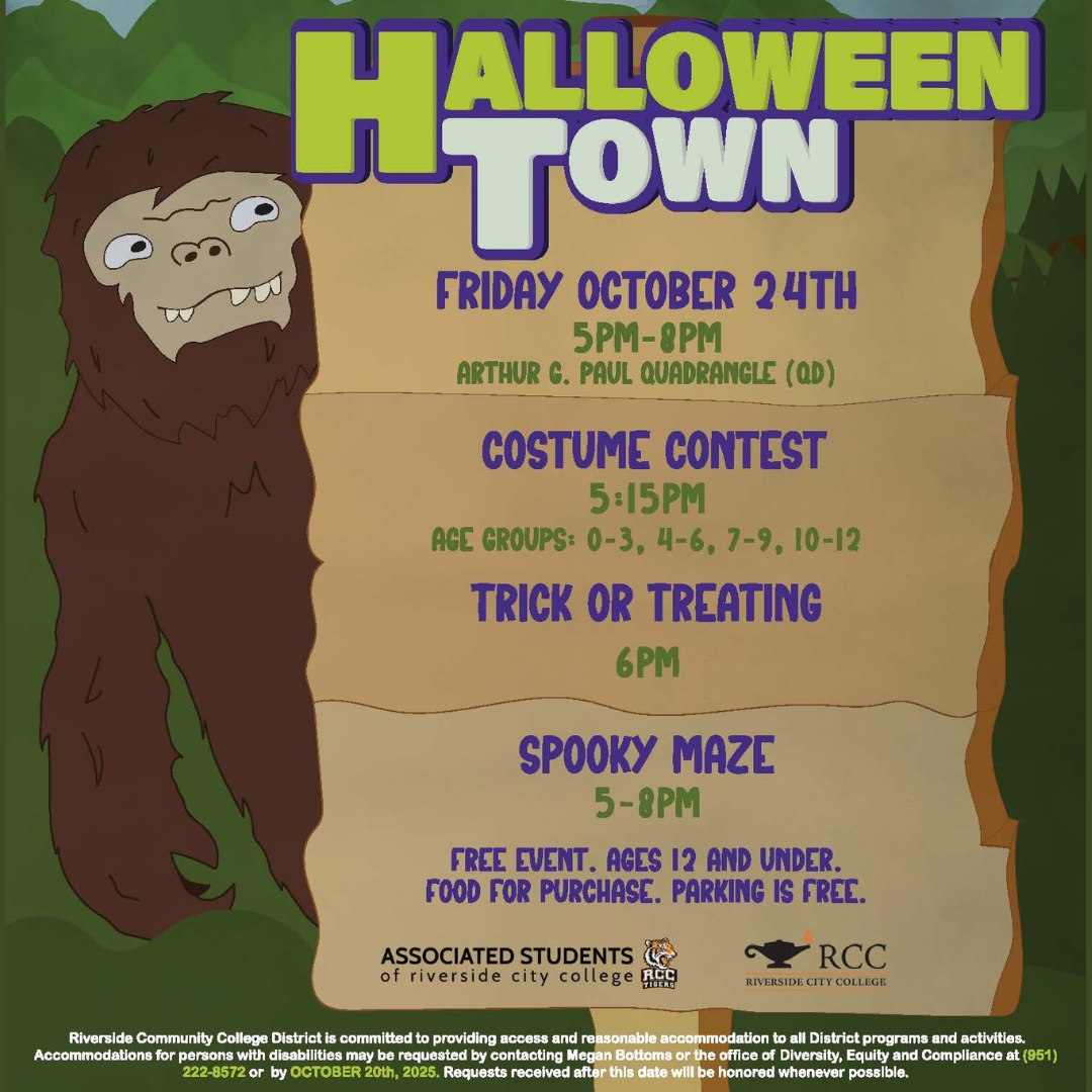 👻 Halloween Town returns to RCC... - Riverside City College | Facebook