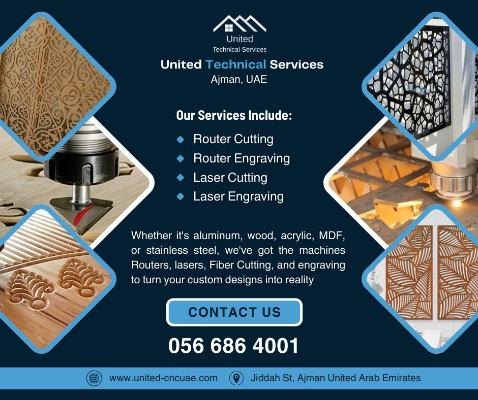 CNC Cutting Services in UAE