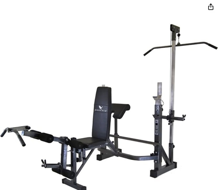 Phoenix 99226 Power Pro Olympic Bench Press - Weight Lifting Machines ...
