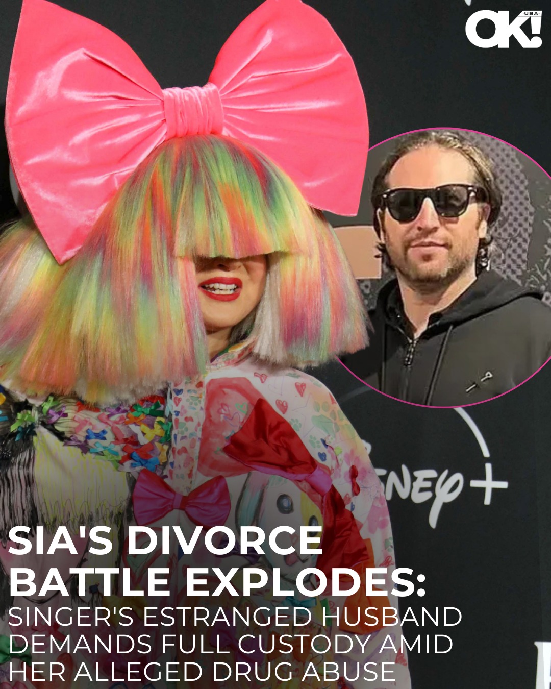 OK! - Sia’s split from her estranged husband, Daniel Bernard, is ...