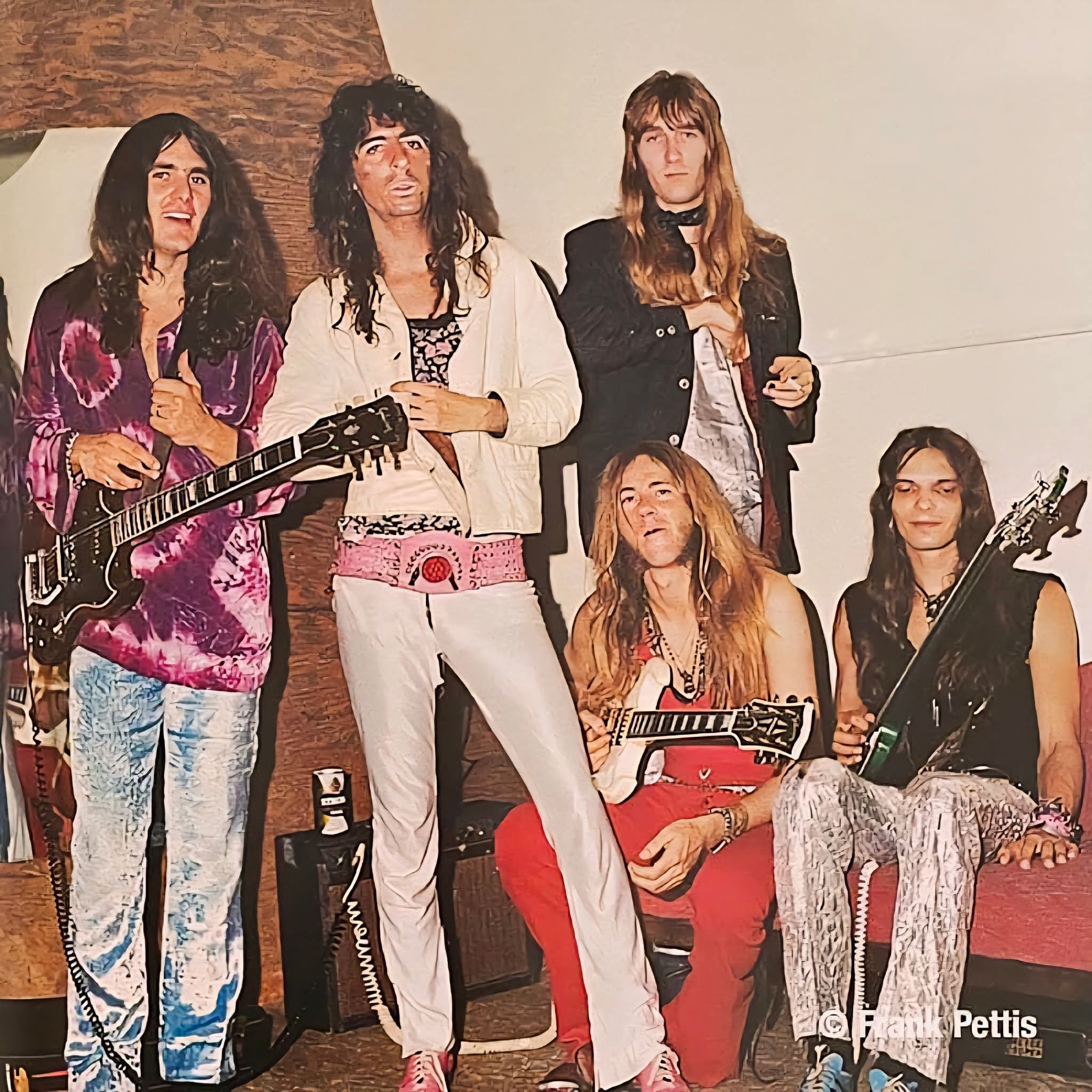 The Alice Cooper Band performing in 1971