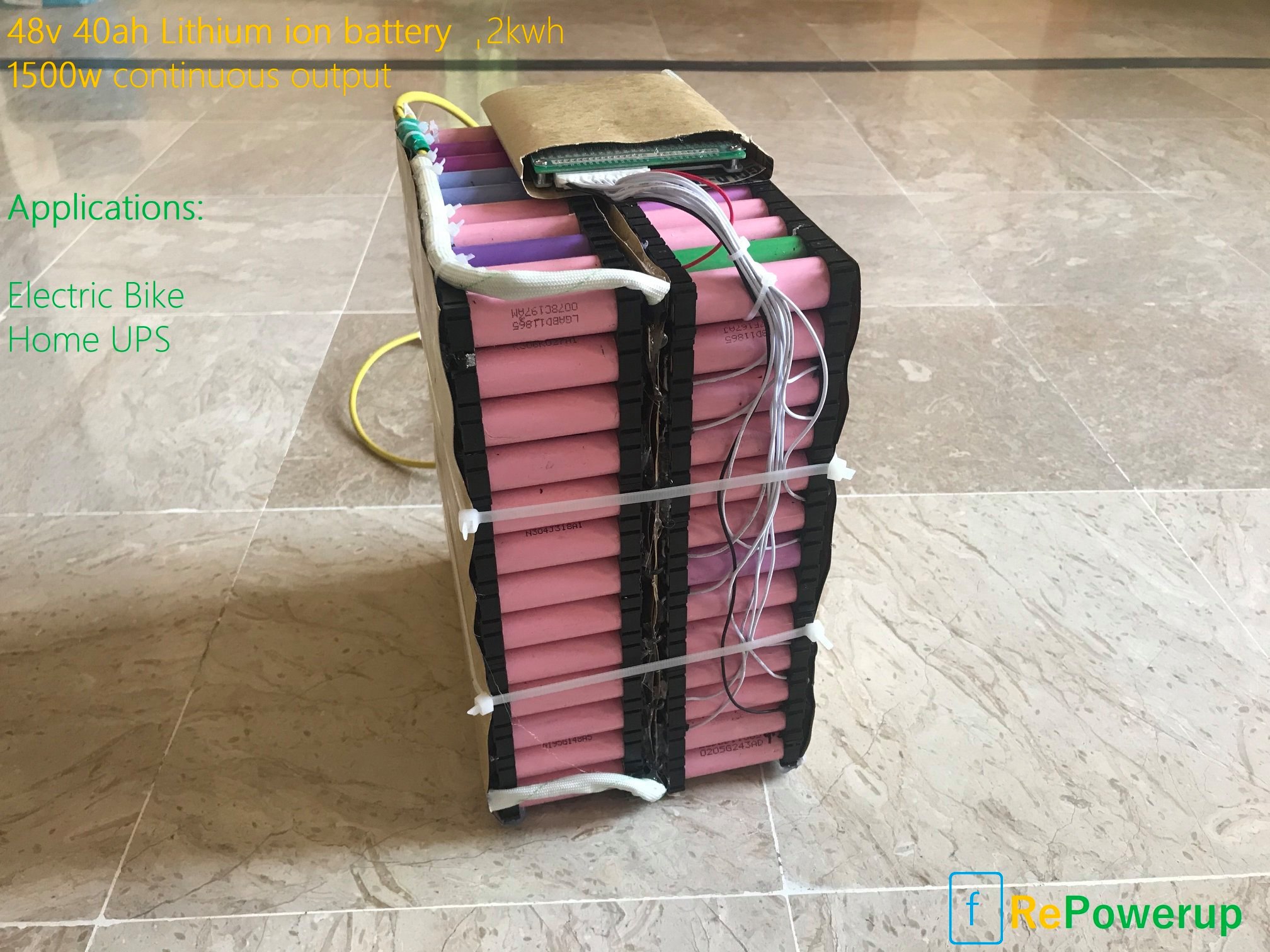 Repowerup Lithium ion batteries | Swabi