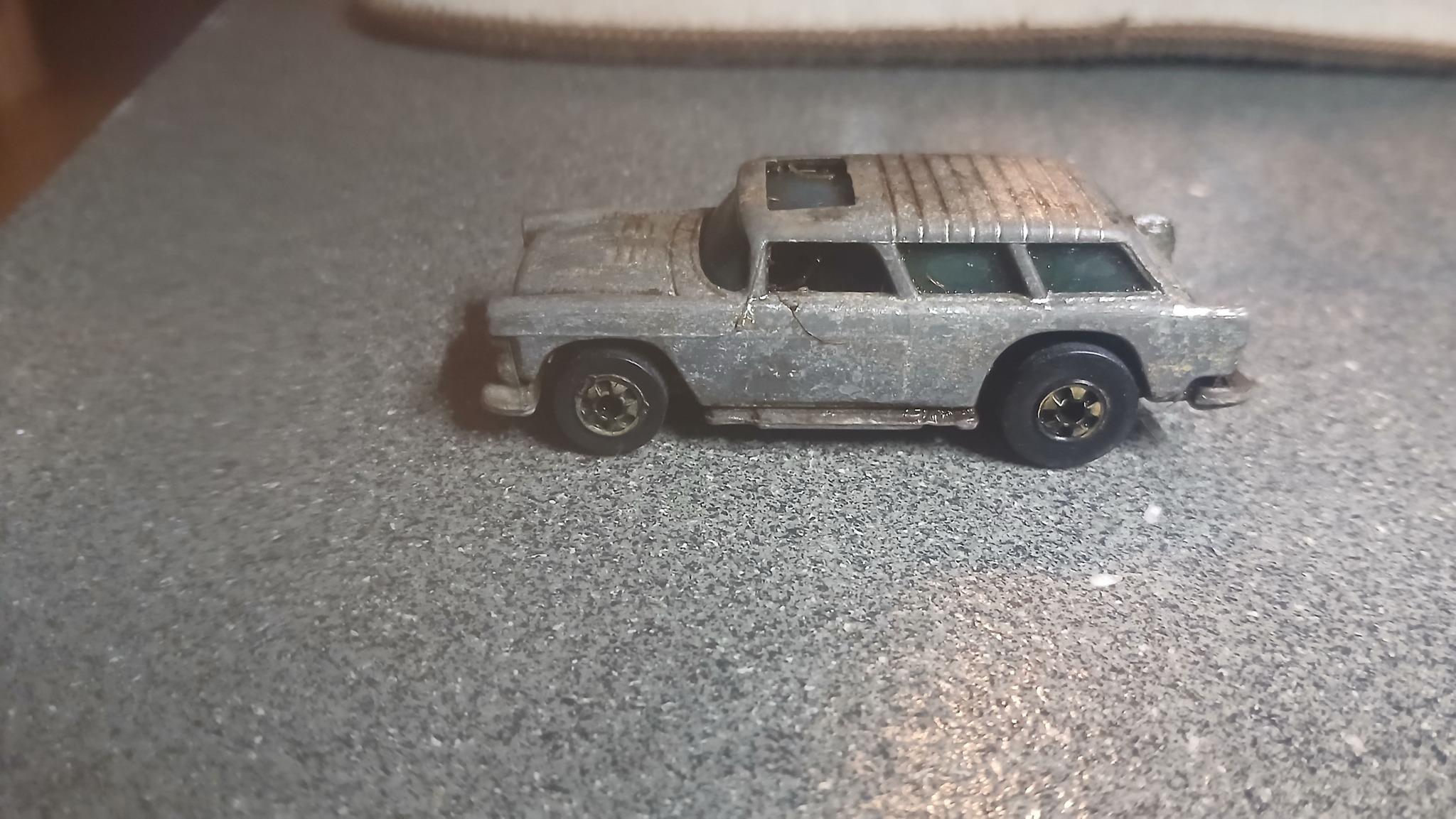 1969 Hot Wheels Alive 55 found in garden