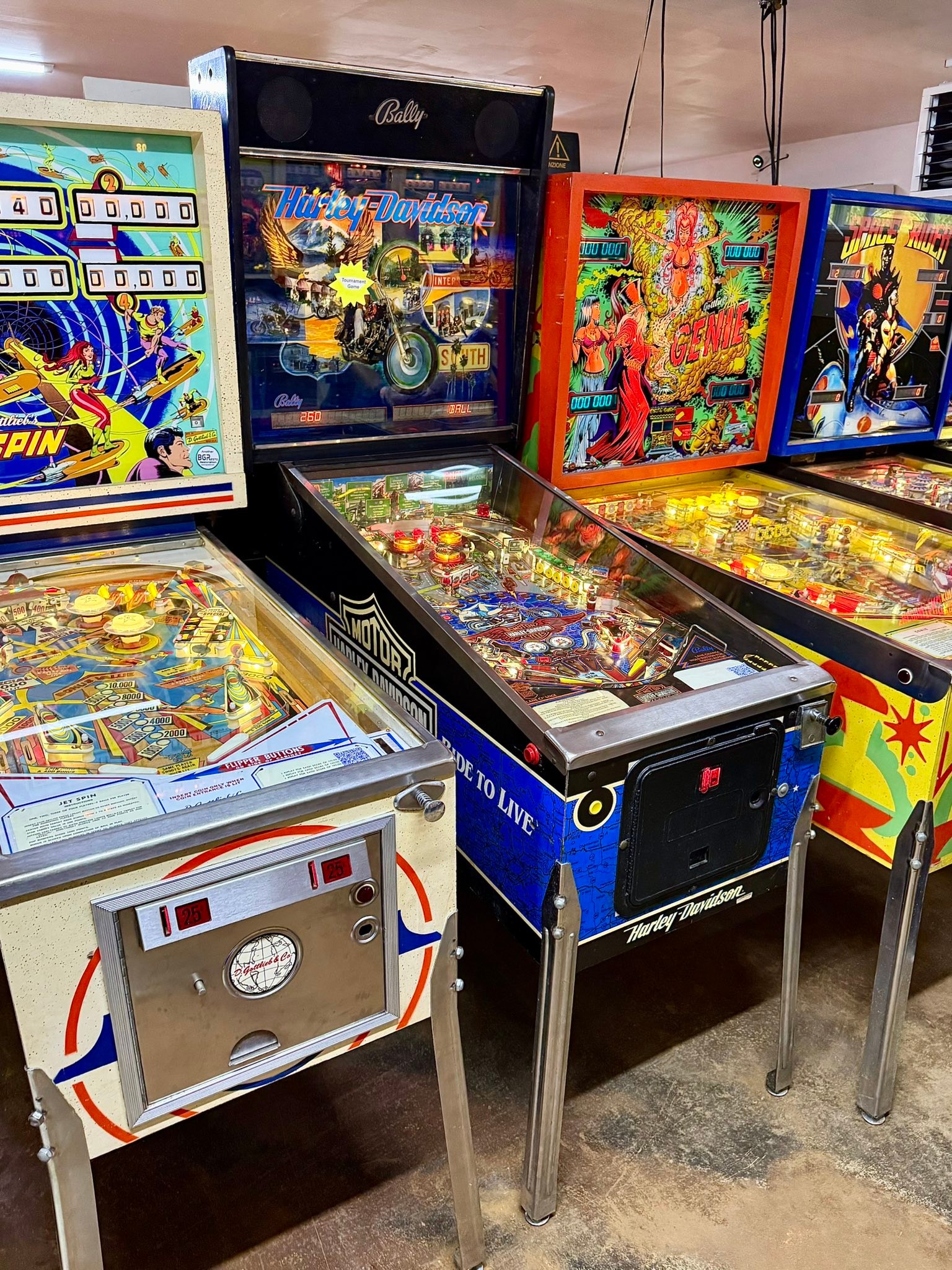 1991 Bally Harley Davidson pinball machine. 2,187 units produced  display picture 1