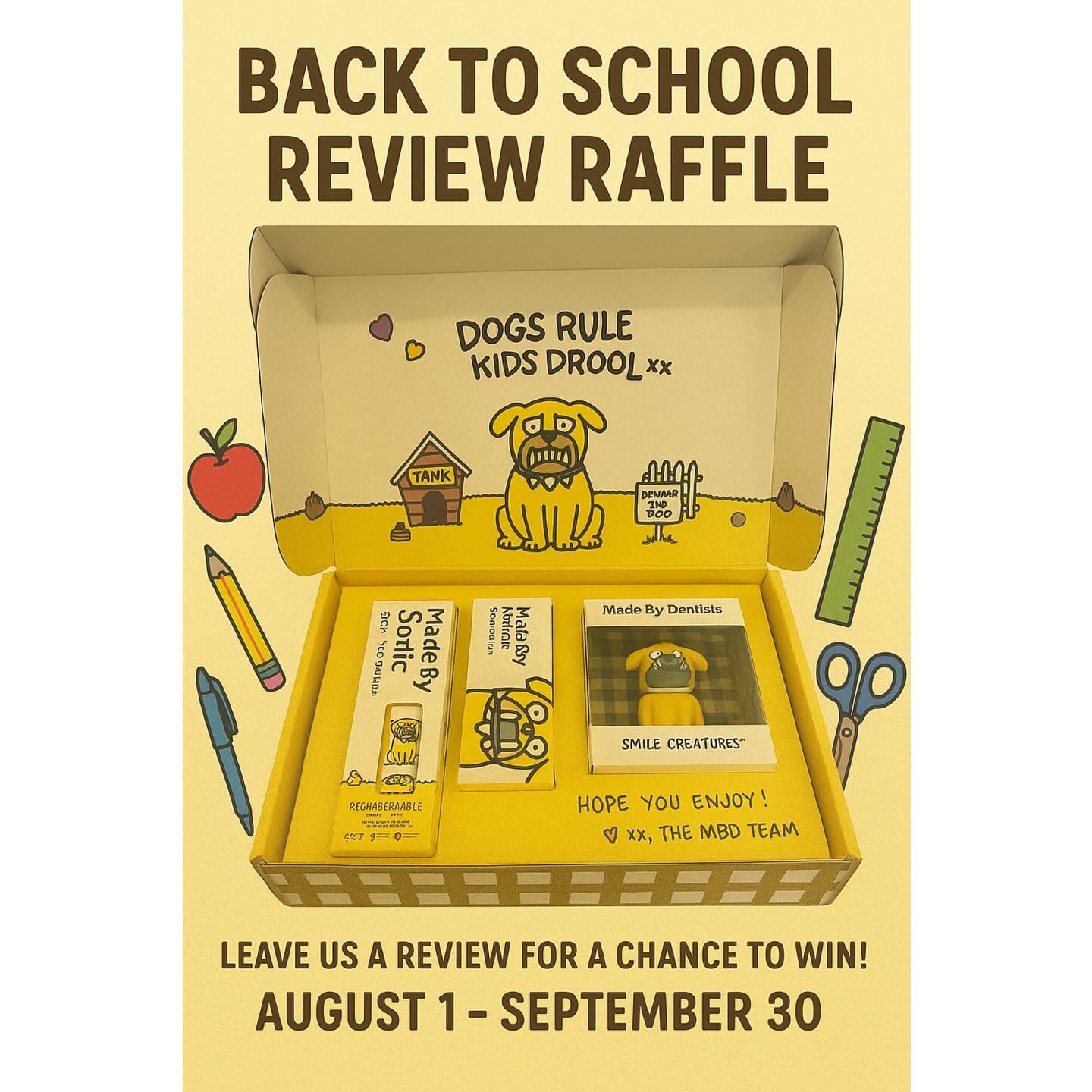 🎒📚 BACK TO SCHOOL REVIEW RAFFLE! 📚🎒 We’re kicking off the school year ...