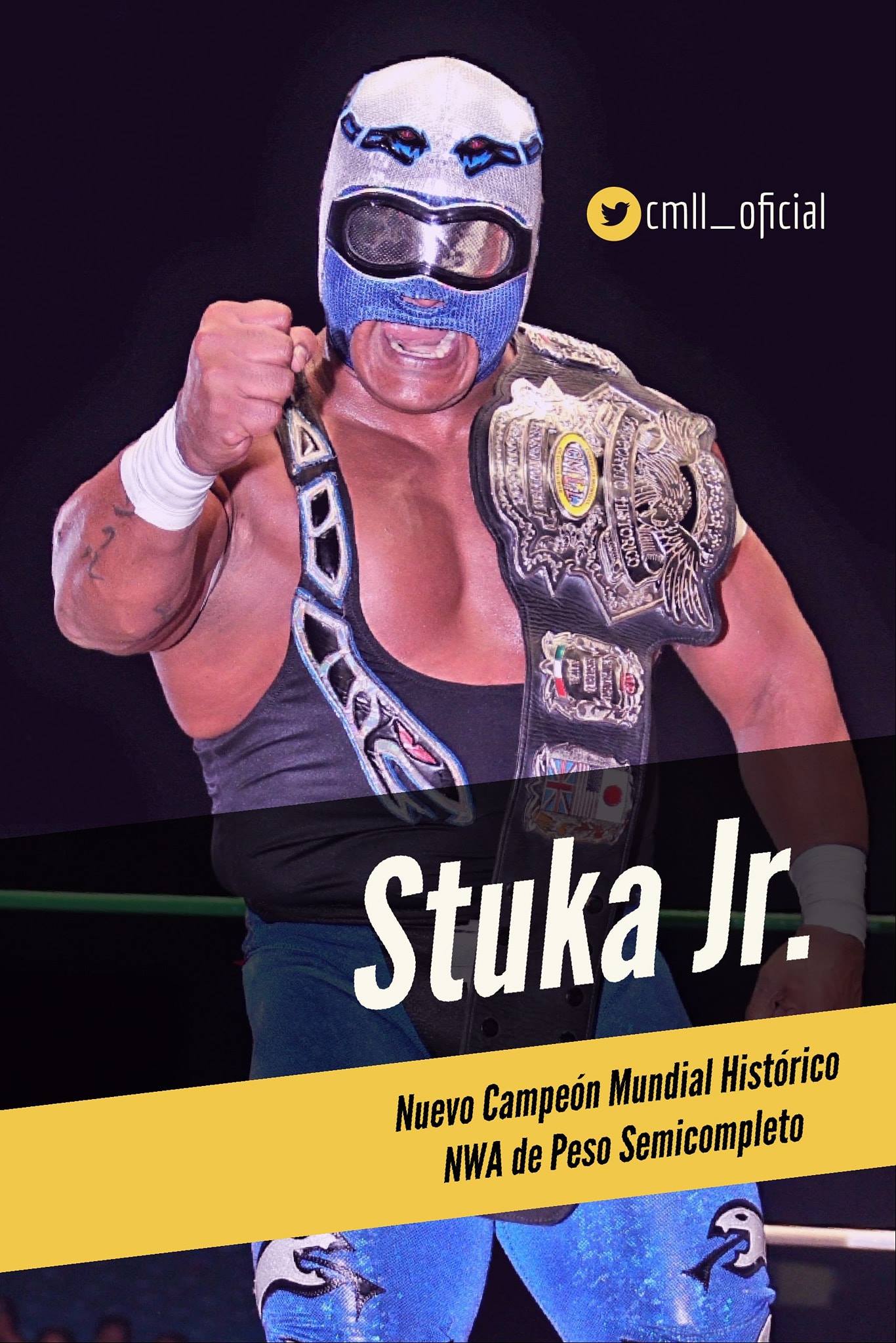 CMLL - 🚨🚨🚨 DE ÚLTIMA HORA 🚨🚨🚨 Stuka Jr se corona como el...