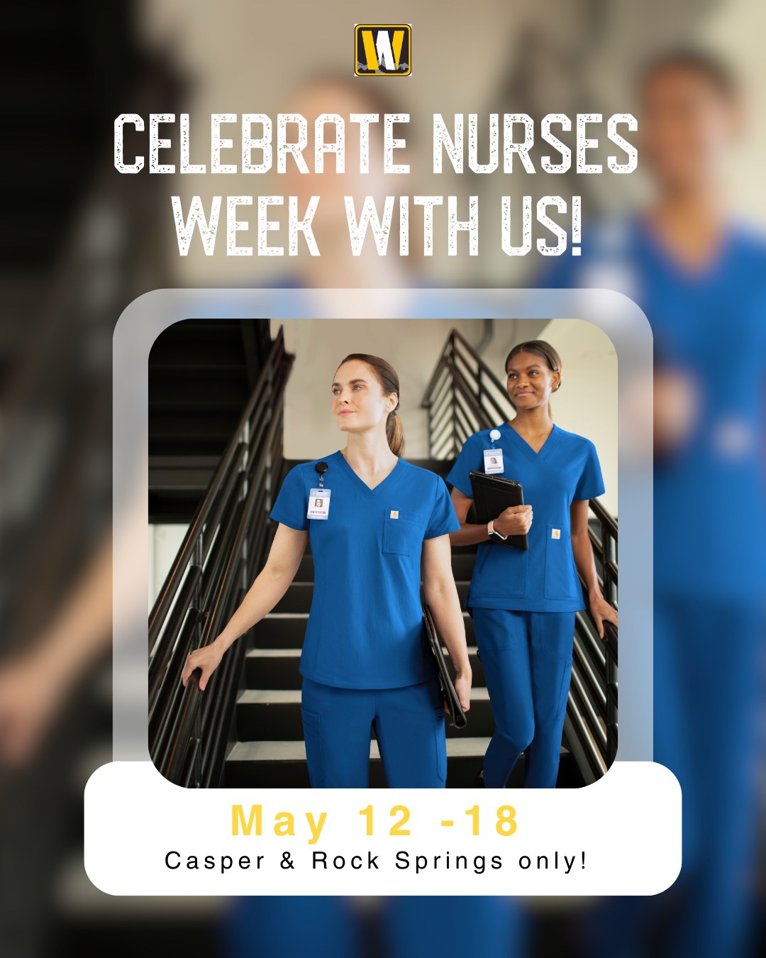 Wyoming - 👩‍⚕️ Happy Nurses Week! 👨‍⚕️ To the ones who work around the ...