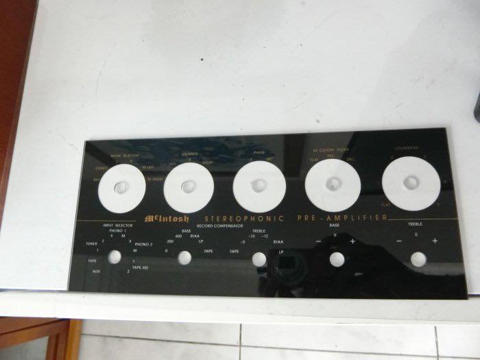 全新Mcintosh. C-20 front panel McIntosh C20 Faceplate 面板售4500元