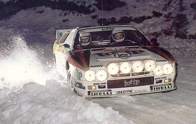 Grupo - Miki Biasion - Tiziano Siviero Rallye Monte Carlo 1985 Lancia ...
