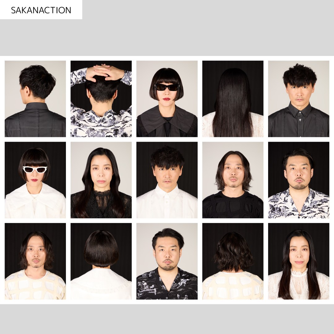 📢サカナクションとのコラボレーション限定Tシャツを販売📢 大きな