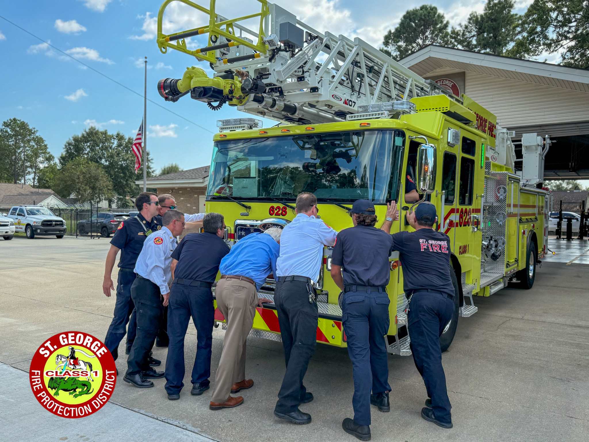 St. George Fire Department - Engine 613, Engine 653, and Rescue Unit ...
