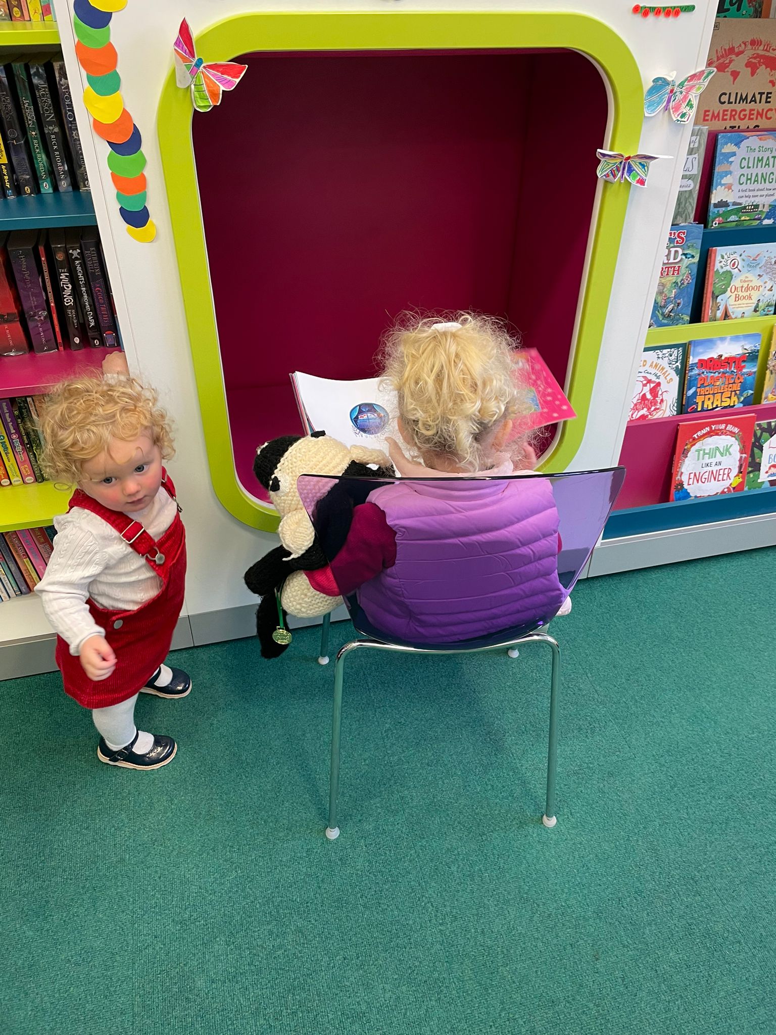 Skipton Library - Here is Clifford, with two of our young... | Facebook