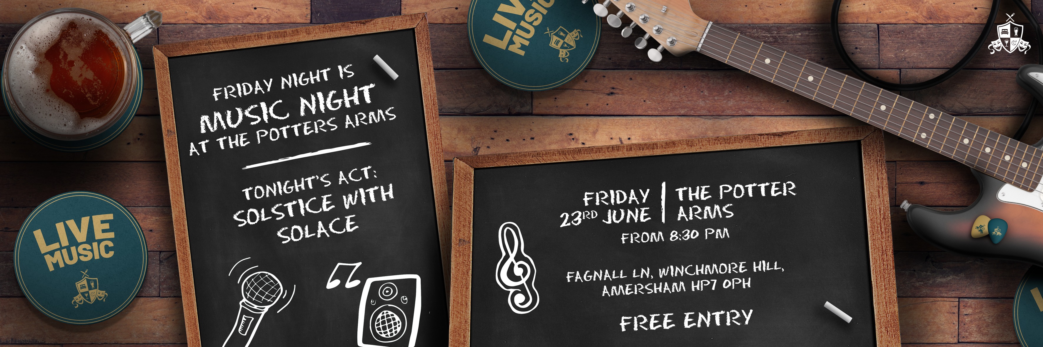 🎵 Get ready for Live Music as Solstice... - The Potters Arms | Facebook