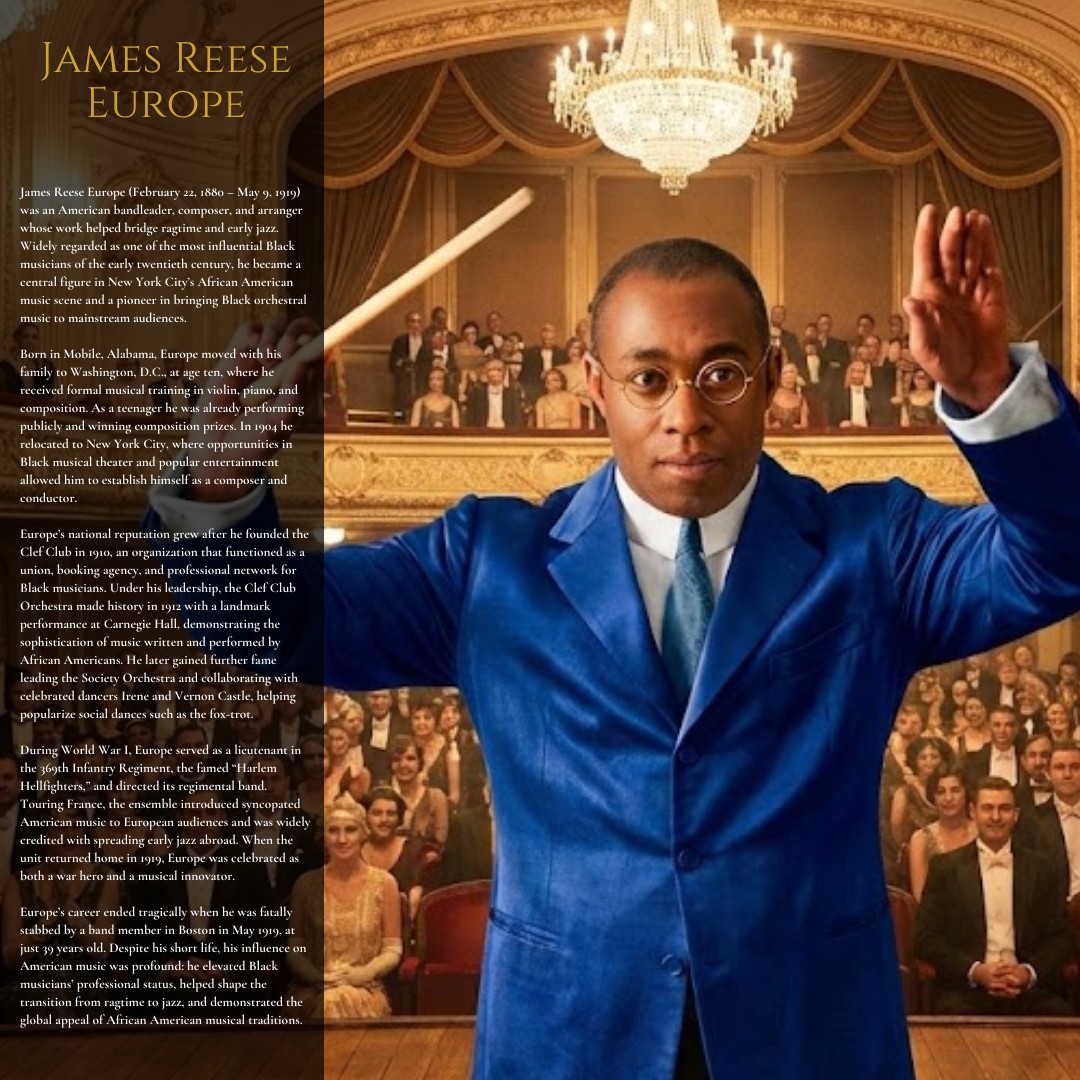Black - Remembering James Reese Europe. http://www.wikiwand.com/en ...