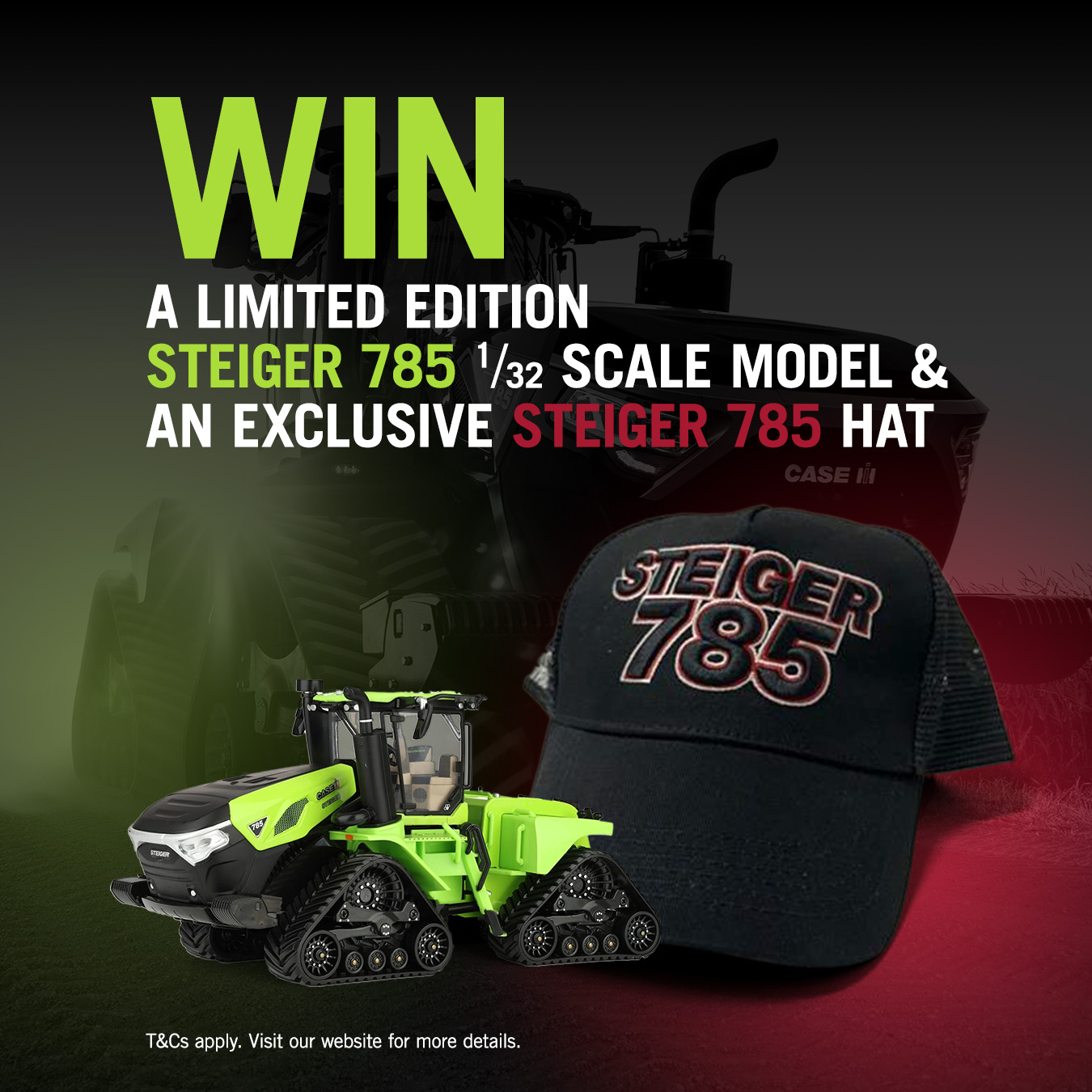 CASE IH - 🚨GIVEAWAY ALERT🚨 To celebrate the launch of our... | Facebook