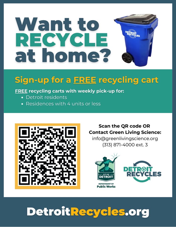 ♻️ Want to start recycling at... - City of Detroit Government | Facebook