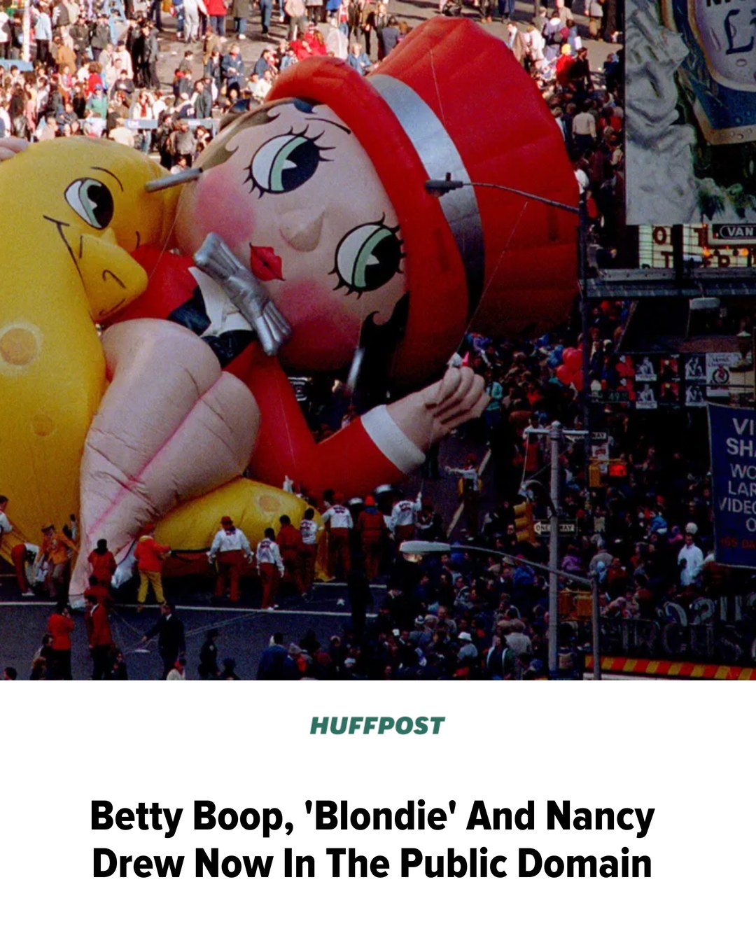 HuffPost - The 95-year copyright on these classic characters has ...