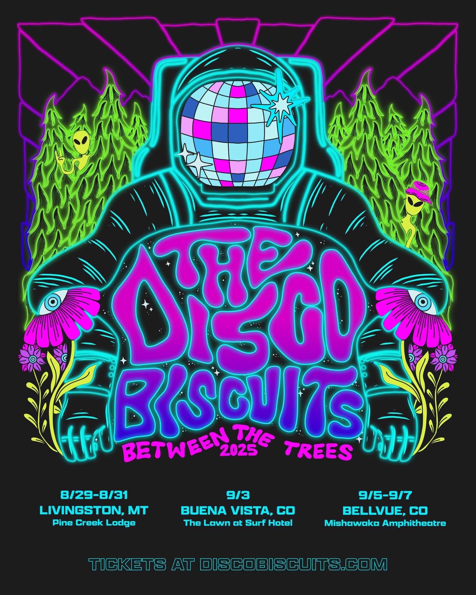 New Show Announced ** 🌲👽🌲 We're beyond excited to head 