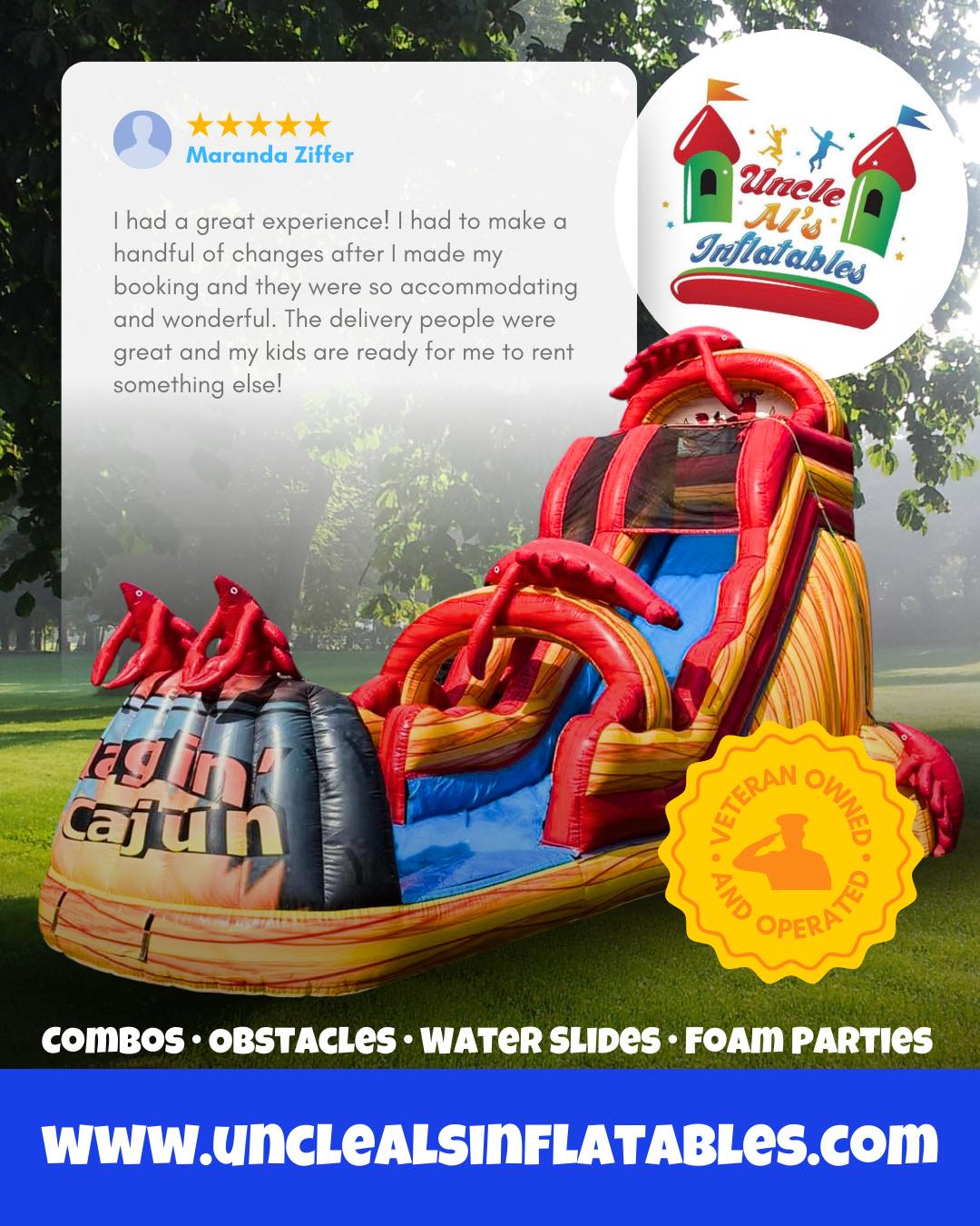 Uncle Al’s Inflatables | Gonzales LA
