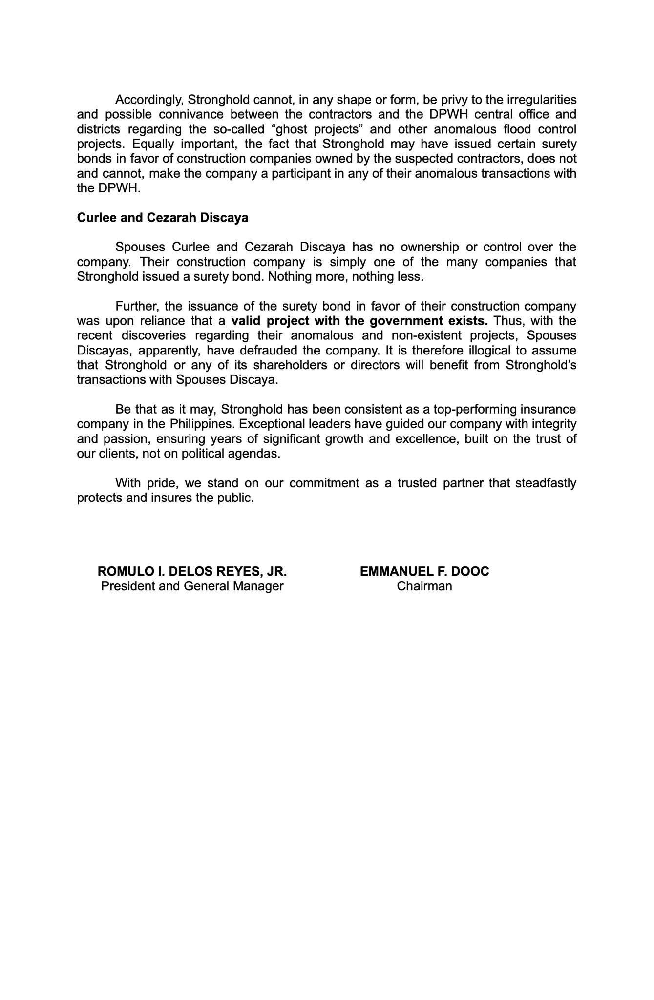 Stronghold Insurance Company, Inc.'s... - OneTV Philippines | Facebook