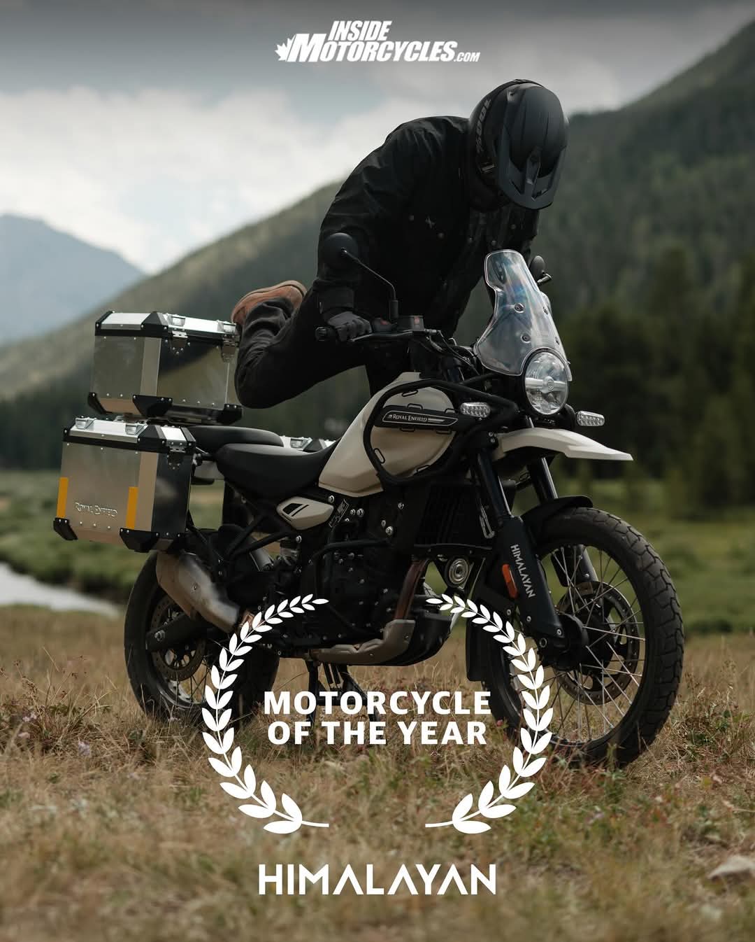 Trevor - The Royal Enfield Himalayan has been named Motorcycle of the ...