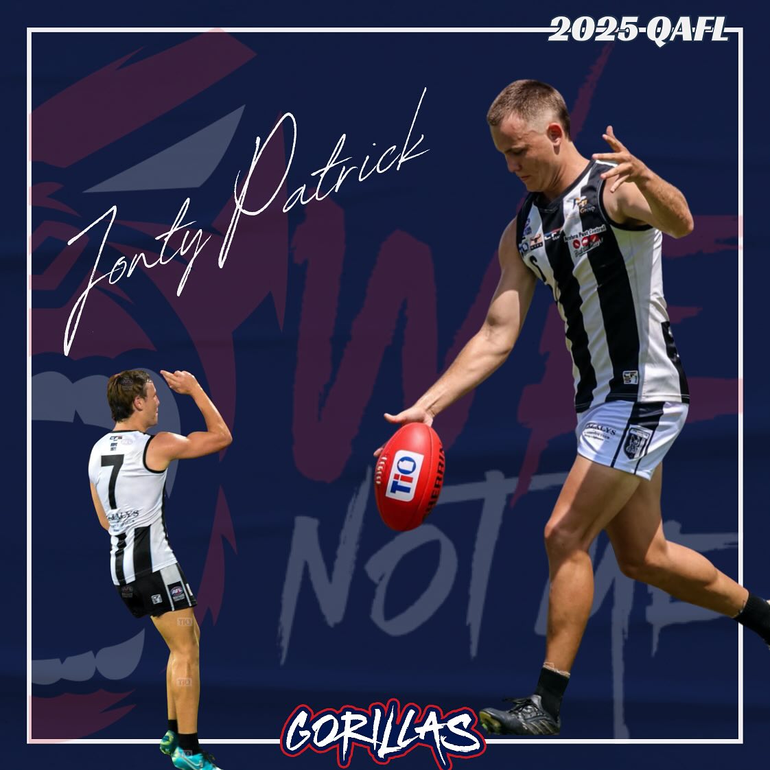 Wilston - Jonty signs at Hickey park! 🦍 We are excited to welcome Jonty ...