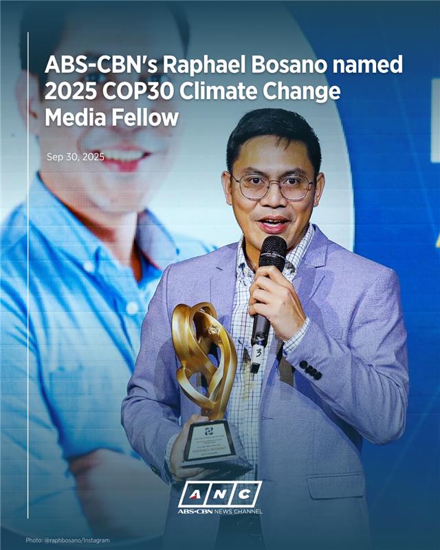ANC 24/7 - ABS-CBN News Senior Reporter Raphael Bosano was... | Facebook