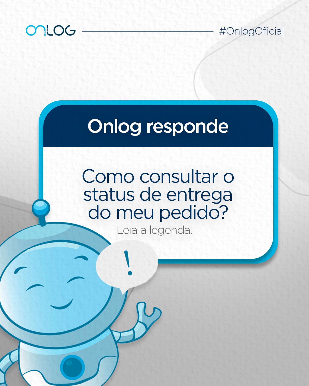 Onlog - Na Onlog, consultar o status de um pedido é... | Facebook