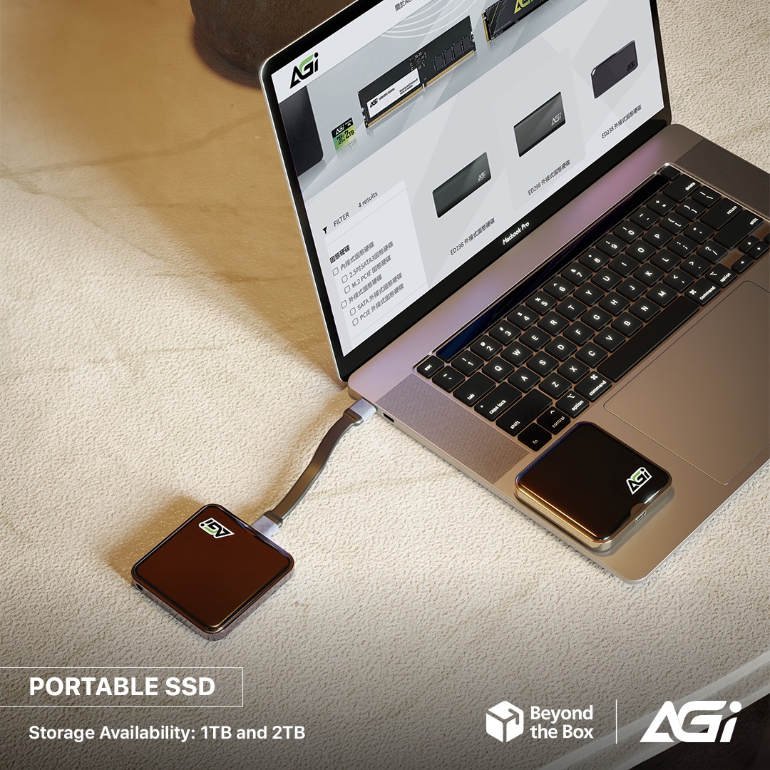 Beyond the Box - The AGI Portable SSD keeps your files... | Facebook
