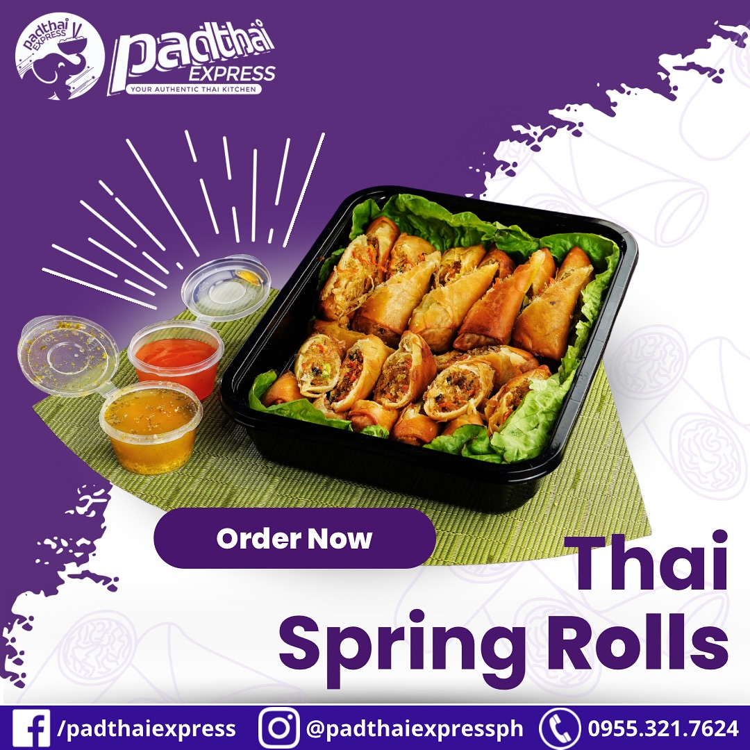 Pad - Nothing beats the golden crunch of perfectly fried Thai spring ...