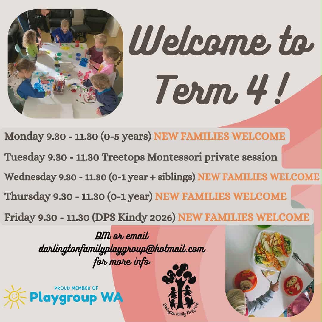 Darlington Family Playgroup | Perth WA