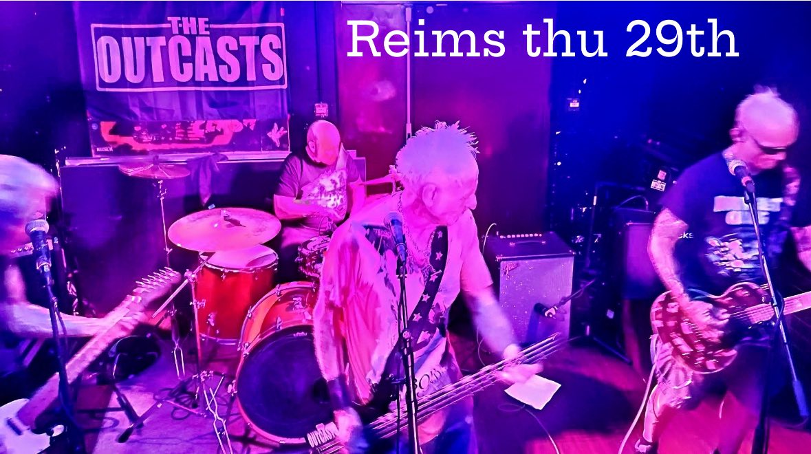 The Outcasts - Thank you Paris !!!! What a brilliant night at Java ...
