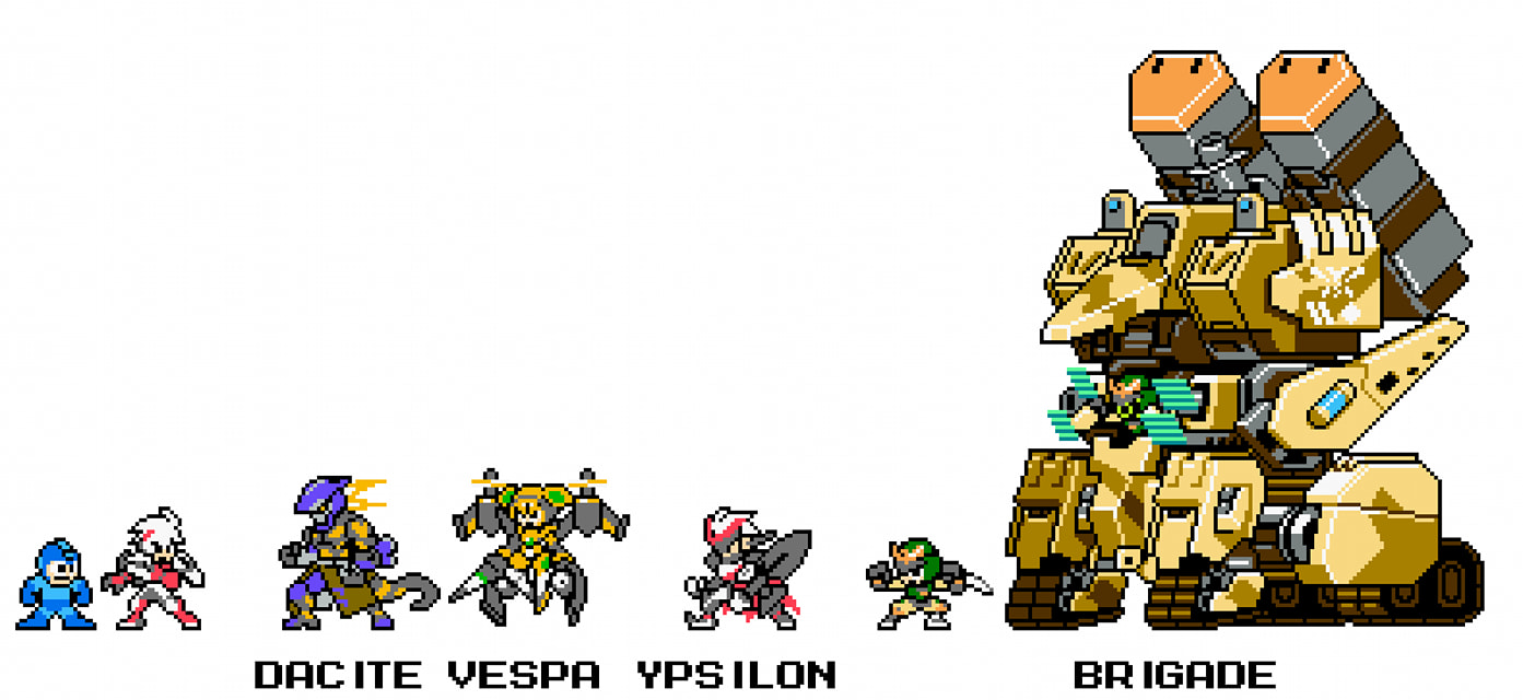 Pixel Art de... - Azure Striker Gunvolt A.K.A PistolaVoltio