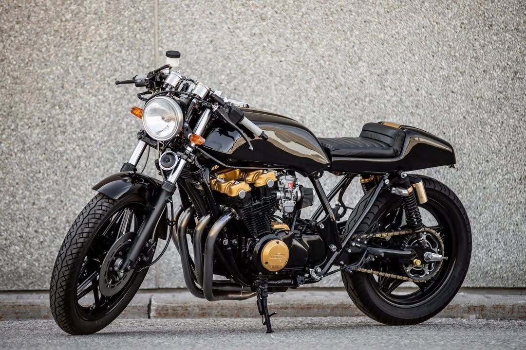 Return - The 1982 Honda CB900F underwent a café racer-inspired ...